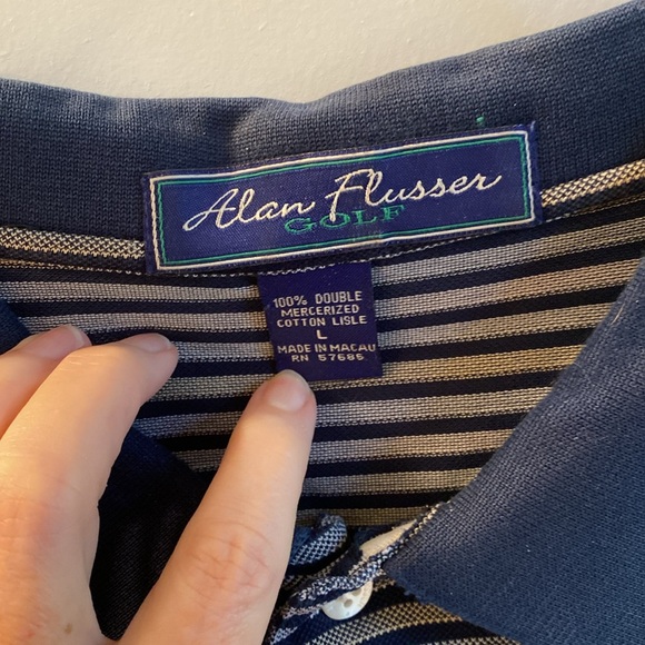 Alan Flusser men’s polo - Picture 6 of 8